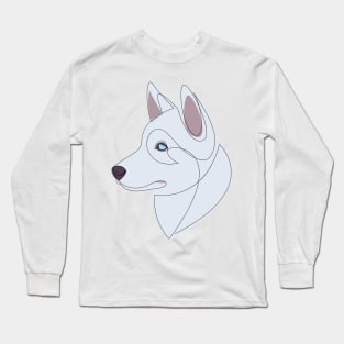 Siberian Husky - White Long Sleeve T-Shirt